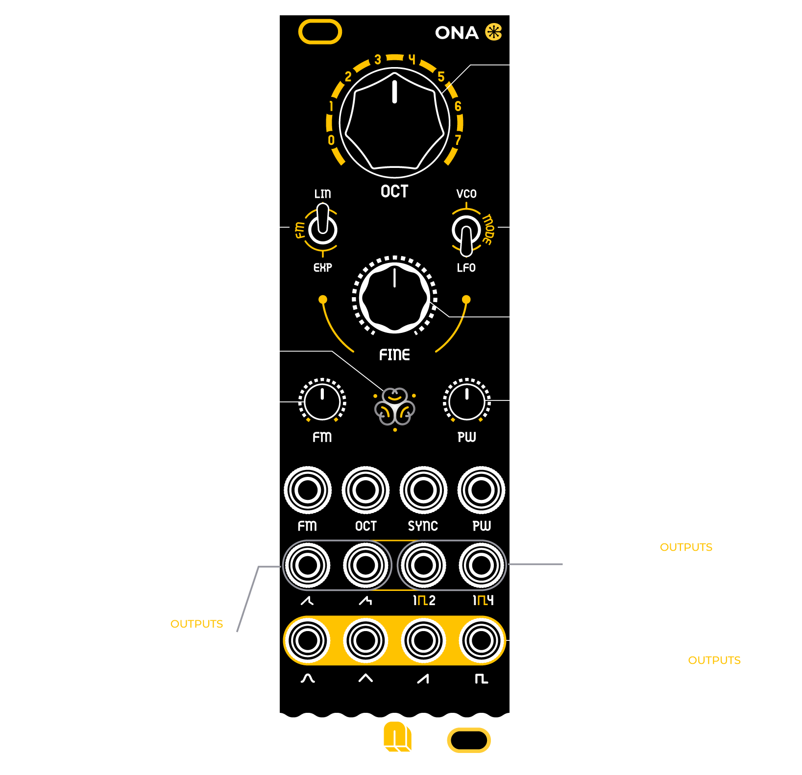 ONA ⇣ Analog Oscillator - NANO ONA ⇣ Analog Oscillator - NANO